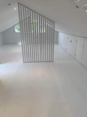 White Timber Flooring